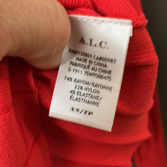 A.L.C. red fitted sweater - Picture 4 of 6